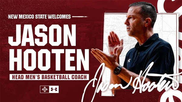 Jason Hooten Takes the Reins as NM State Men's Basketball Team's Head Coach