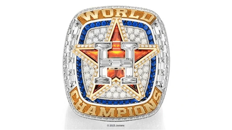624 Diamonds, 55 Sapphires Star in Astros’ 2022 World Series Championship Ring