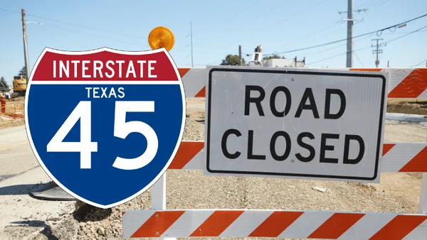 IH-45 Construction Updates: Main Lanes Closure and Central Walker County Project Overview in Huntsville, TX