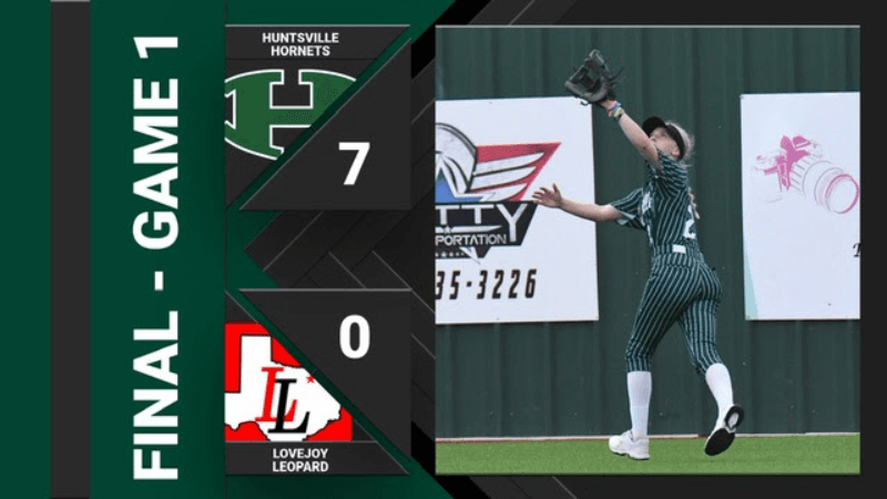 Duke's Shutout Performance Lifts Lady Hornets to Victory in Game 1 of Region 2 Area Round Softball Playoffs