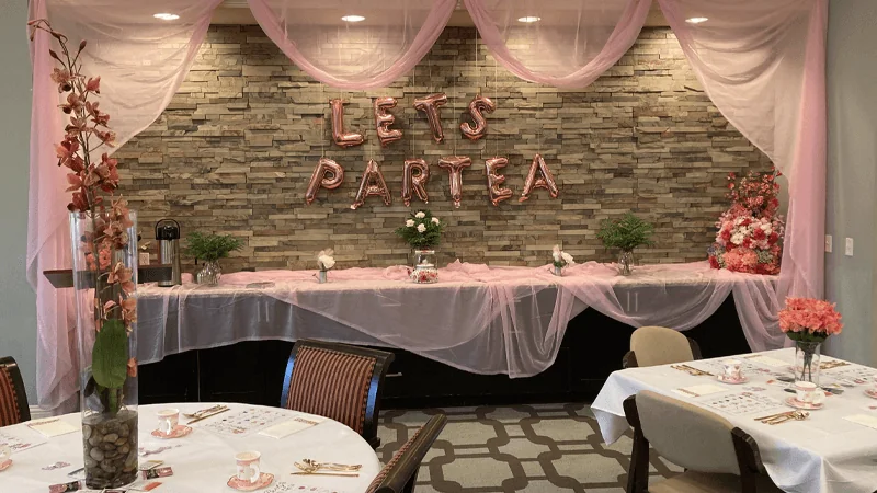 MRC Creekside Celebrates Mother's Day with Exquisite Tea Party, Reflects on Rich Legacy of Service to Seniors