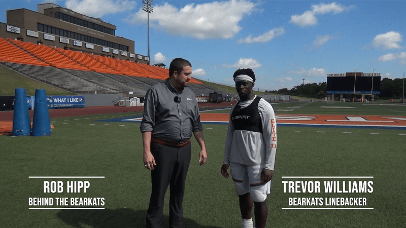Bearkats' Linebacker Trevor Williams on the FBS Transition and the Team’s Bright Future