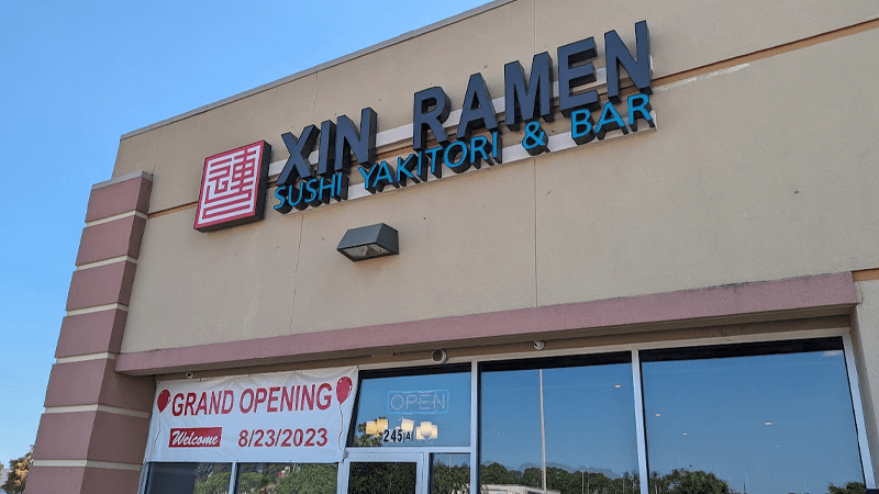 NOW OPEN: Xin Ramen Sushi Yakitori and Bar
