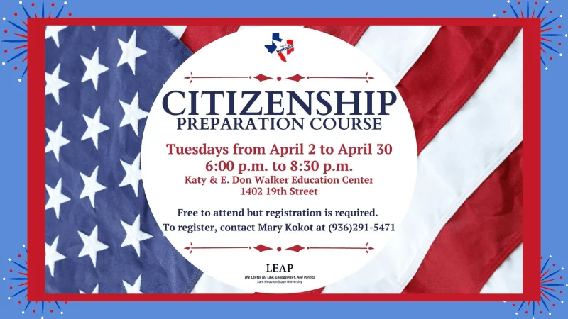 Citizenship Course Offers Path to Naturalization at Katy and E Don Walker Education Center