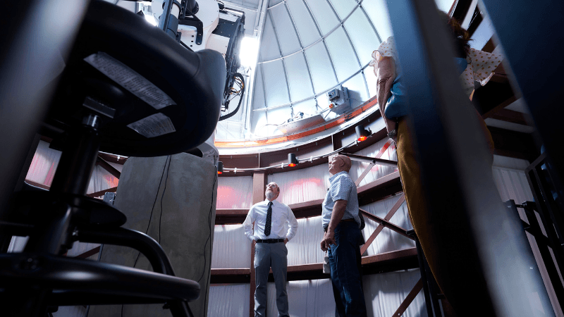 Sam Houston State University’s Dominey Observatory Celebrates Opening