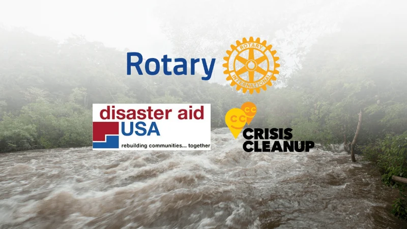 Rotary Clubs Mobilize for Flooding Relief Efforts