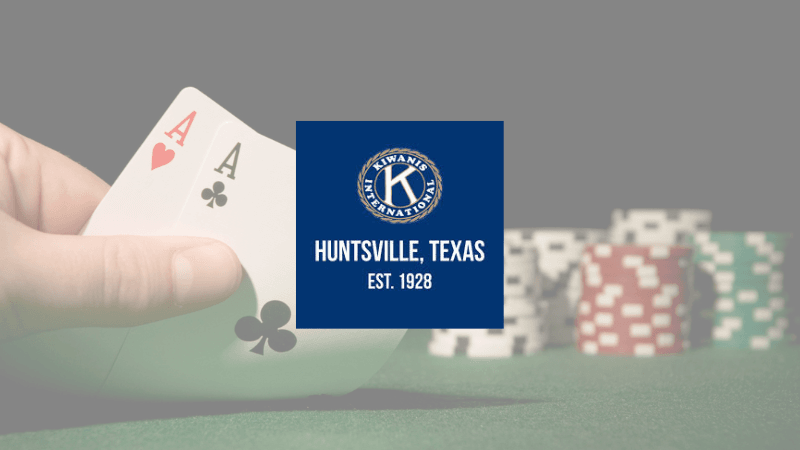 4th Annual Kiwanis Club of Huntsville Poker Tournament Set for August 9