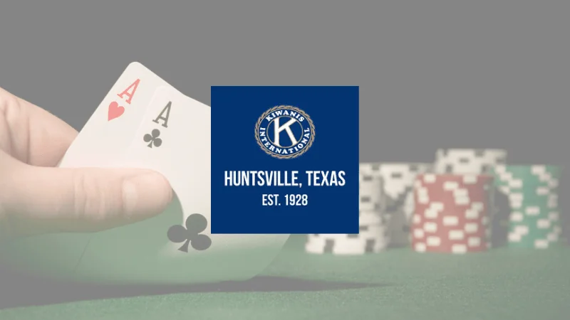 4th Annual Kiwanis Club of Huntsville Poker Tournament Set for August 9