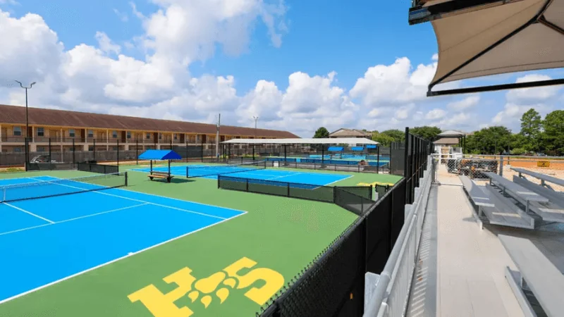 Sam Houston Nears Completion of Beckner Tennis Center