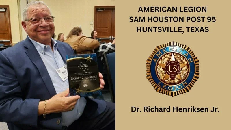 Dr. Richard Henriksen Jr. Inspires as Chaplain at American Legion Post 95