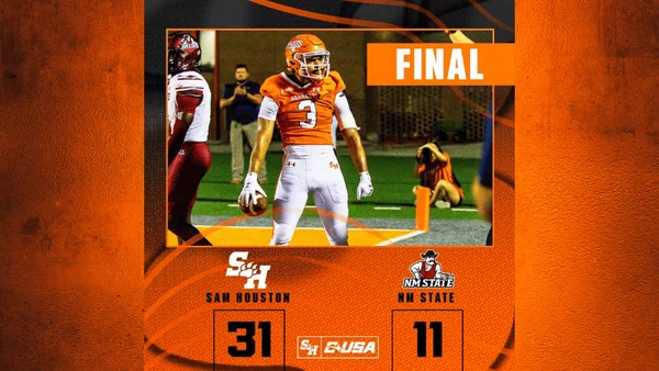 Sam Houston Dominates NM State 31-11 in Conference USA Opener