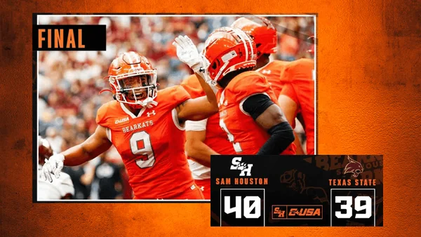 Sam Houston Stuns Texas State in Thrilling Comeback, 40-39
