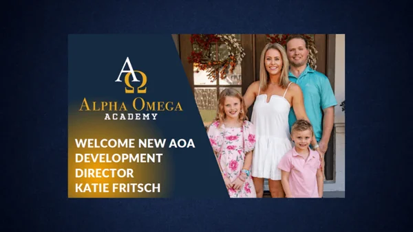 Alpha Omega Academy Welcomes New Development Director Katie Fritsch