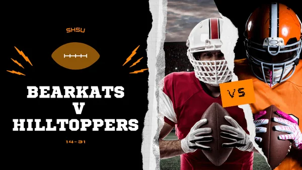 Bearkats’ Winning Streak Snapped by Hilltoppers in 31-14 Loss