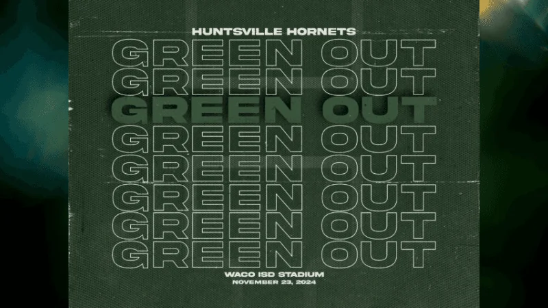 Hornets to Green Out Waco ISD Stadium for UIL Area 5A Football Game