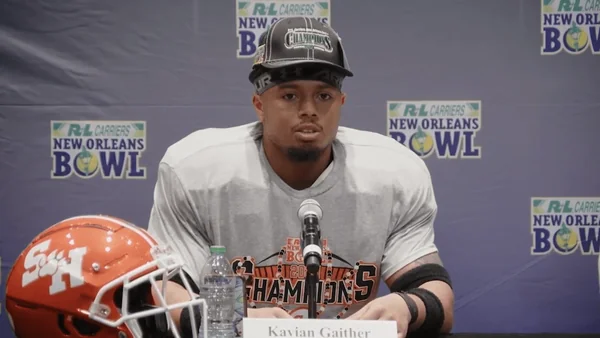 Sam Houston Reflects on Historic Bowl Victory in Emotional Press Conference