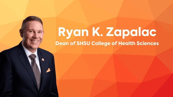 SHSU Appoints Ryan K. Zapalac as New Dean of College of Health Sciences