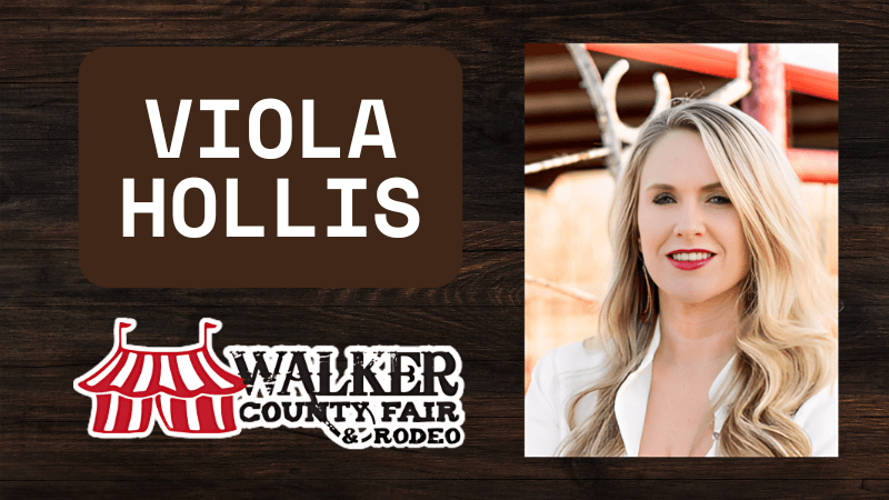 Viola Hollis Leads with Heart at the Walker County Fair and Rodeo