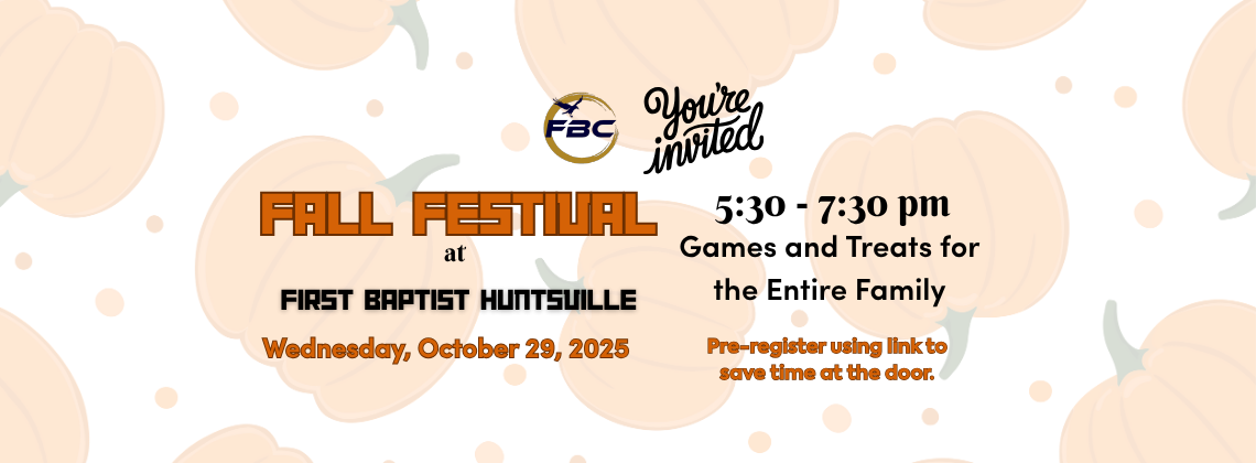 Fall Festival at First Baptist Huntsville