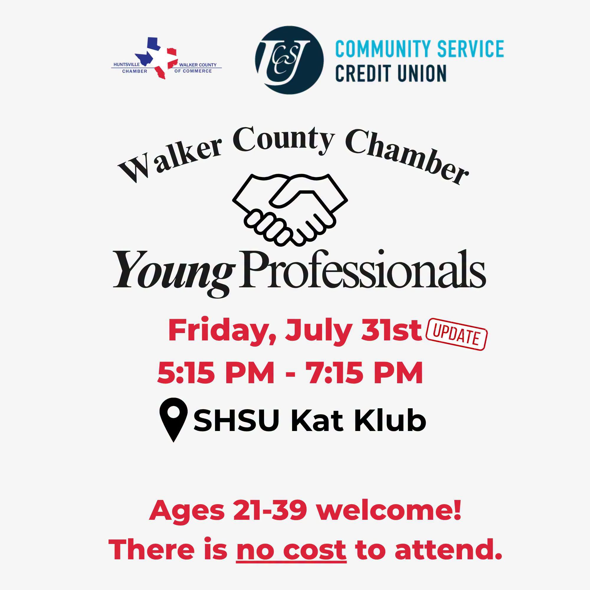 Walker County Chamber Young Professionals Networking Event