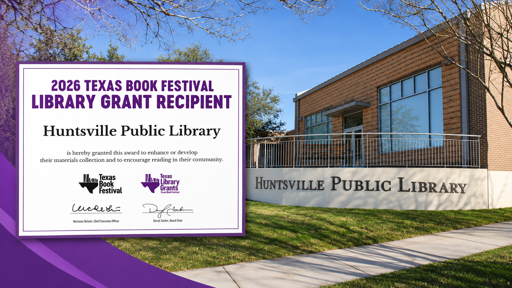Huntsville Public Library receives grant to expand e-books, audiobooks