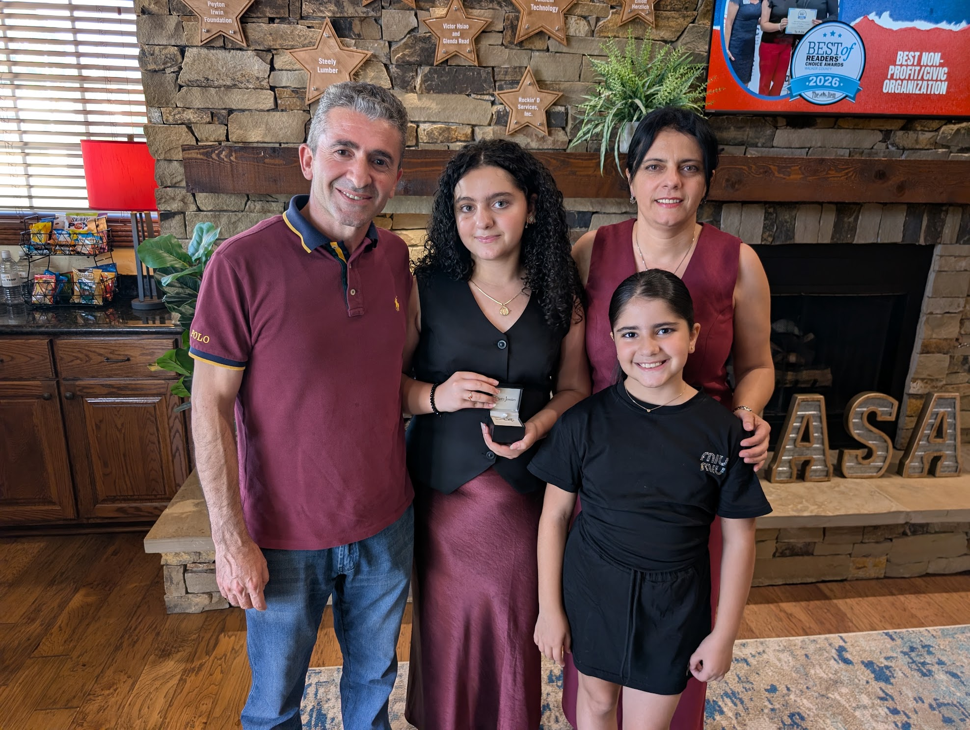 From sketch to sparkle: Ani Harutyunyan receives custom necklace in CASA contest