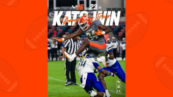 Bearkats Rally Past Delaware 26–23